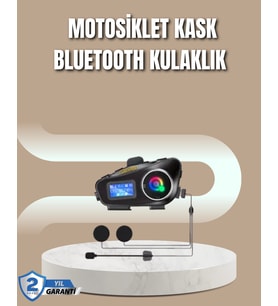 500 Metre İnterkom Mesafeli Kask Kulaklığı Gürültü Engelleyici