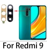 Xiaomi Redmi 9 Arka Kamera Camı Lens Yapışkanlı