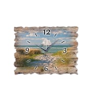 bilge Tasarım retro Duvar Saati 29 CM x 39CM (Karışık)