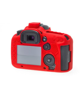 EasyCover Canon 7D Mark II Silikon Kılıf ECC7DR2 (Kırmızı)
