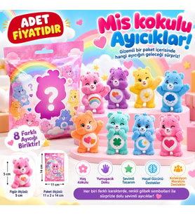 20333 3D FİGÜR CARE BEARS BESTIES SÜRPRİZ PAKET 36D CARE (adet fiyatıdır)