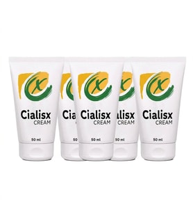 Cialisx Cream Erkeklere Özel Masaj ve Bakım Kremi 50 ml x4