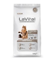 Lavital Sterilised Lamb Kuzulu Kısır Kedi Maması 1,5 Kg