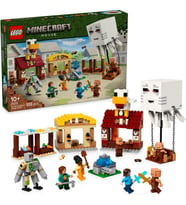 ® Minecraft® Hortlak Balon Köy Saldırısı 21273 - 10 Yaş & Üzeri Video Oyunu Seven Çocuklar için Oyun