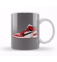 Nike Jordan 1 Off White Stencil Kupa Bardak Porselen