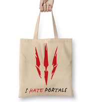 The witcher I Hate Portals Bez Çanta Uzun Saplı