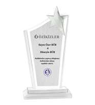 ODAK KUPA - Cam Plaketler - CM-016 A - 14x24 cm