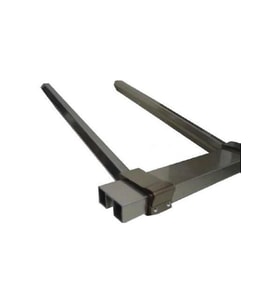 Bronz Balkon Kurutma Askısı Kare Korkuluk 80x30