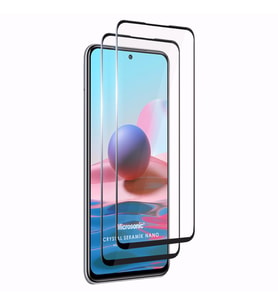 Microsonic Xiaomi Redmi Note 10S Crystal Seramik Nano Ekran Koruyucu Siyah (2 Adet)