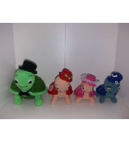 Renkli Tosbik Takım Amigurumi Organik Oyuncak