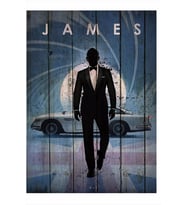 ekart James Bond Modern Mdf Tablo 32cm X44cm