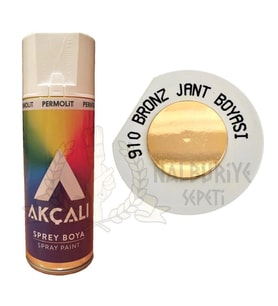 Akçalı Akrilik Sprey Boya BRONZ JANT BOYASI 400 ml - 910