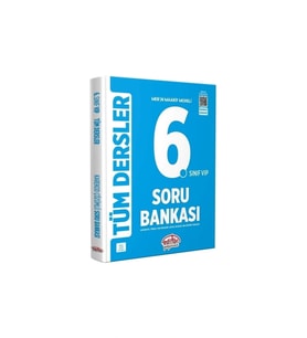 6. Sınıf Vip Tüm Dersler Soru Bankası Editör Yayınları