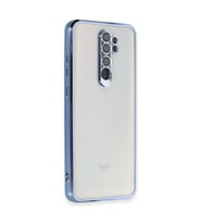 Xiaomi Redmi Note 8 Pro Kılıf Razer Lensli Silikon - Açık Mavi