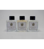 Bambu Çubuklu 3 Çeşit 100 ML Cam Kare Şişe 3 lü Set Oda Kokusu Parfümü Koku Giderici Ferahlatıcı Hava Temizleyici  3*100 ML