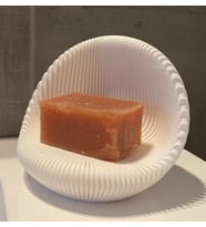Modern İstiridye Tasarım Sabunluk - Minimalist İskandinav Stil Banyo Aksesuarı