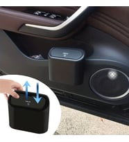 Araç İçi Takılarak Sabitlenebilen Mini Kapaklı Çöp Kovası (5690)