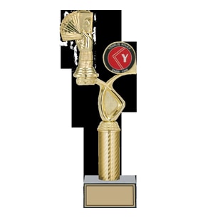 ODAK KUPA - Figürlü Kupalar - Briç Figürlü Kupalar FG-015 B - 36 cm