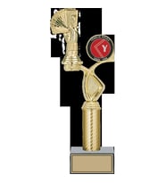 ODAK KUPA - Figürlü Kupalar - Briç Figürlü Kupalar FG-015 B - 36 cm