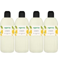 Agarta Kolonya 400 ML Limon 80 Derece Pet Şişe (4 Lü Set)