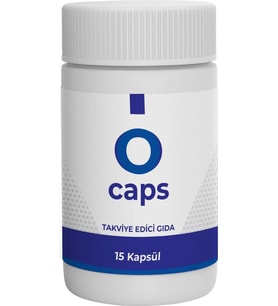 O Caps Erkeklere Özel Destek Ürünü 3 Adet