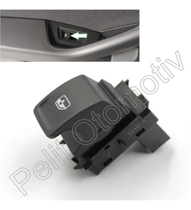 SKODA SAĞ ÖN ARKA TEKLİ CAM DÜĞMESİ 5G0959855K 5G0959855D