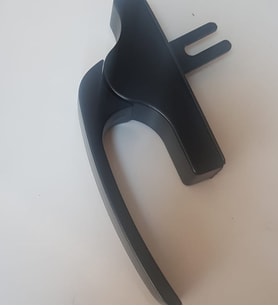 ALDOKS LÜKS PENCERE KOLU (Siyah)