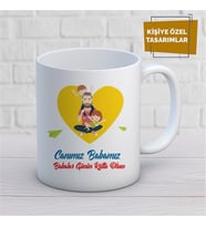 Kişiye Özel İsim Yazılabilir Canım Babamız Babalar Günün Kutlu Olsun Kupa Bardak