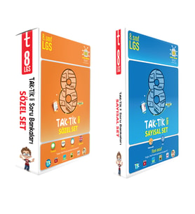 Tonguç Akademi Yayınları 8. Sınıf Taktikli Sözel ve Sayısal Set (6 Kitap)