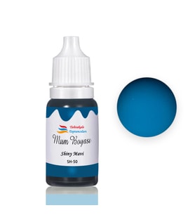 Mum Boyası Sıvı Pigment Boya 20 ML  Shiny Mavi - SH50