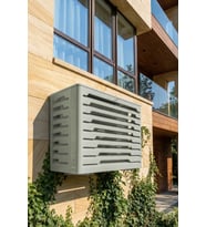 Klima Motoru/Dış Ünite Gizleme/Koruma Kafesi L 120x62x110(H) Radius