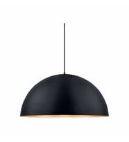 RİOLİGHT RETRO SİYAH İÇİ GOLD TEKLİ METAL SARKIT AVİZE ÇAP: 30CM