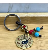 Metal Yin Yang Anahtarlık Alk4454