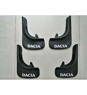 Dacia Duster Paçalık Ön-Arka Takım Tozluk Çamurluk (Siyah - Beyaz)