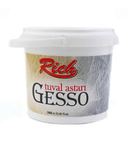 Rich Gesso Tuval Astarı Beyaz 1000 gr. 