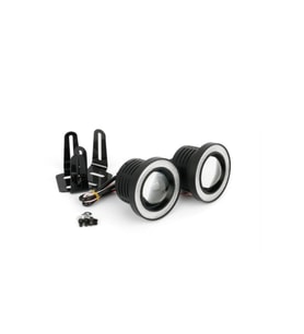Angel Sis Farı Üniversal 76mm Mercekli (2 Adet) Kırmızı