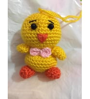 Civ Civ Anahtarlık Amigurumi Organik Oyuncak