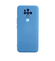 Tecno Camon 16 Kılıf Nano İçi Kadife Silikon - Mavi