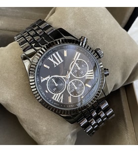 Özel Kutusunda Yeni Sezon M Kors Model Metal Kordon Siyah Erkek Metal Kol Saati Arkadasa Abiye Sevgiliye Kocaya Baba Kardese Ese Koca Dayiya Dogum Gunu Yildonumu İcin Hediyelik Kol Saati Hediyesi Dogum Gunu Hediyelik Avantajlı Ürün