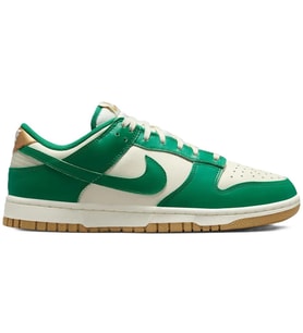 Nike Dunk Low Leather Women Sneaker Hakiki Deri Beyaz Yeşil Spor Ayakkabı Kadın