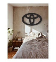 Toyota Ahşap Mdf Lazer Kesim Tablo