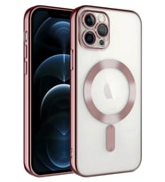 iPhone 14 Pro Max Kılıf Kross Magneticsafe Kapak - Rose