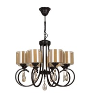 Creta 8 Kollu Avize Bakır Antik BS.3001-53-08