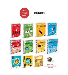 Arı Yayıncılık ARI YAYINCILIK 2025 Basım 8.Sınıf Tüm Dersler Atölyem-Defterim set+İngilizce(11KİTAP)+Anahtarlık (Çok Renkli)