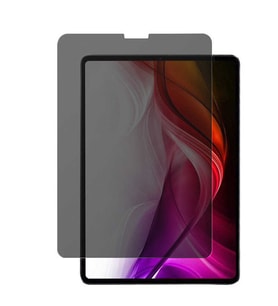 Apple iPad Pro 12.9 2021 (5.Nesil) Privacy Hayalet Tablet Cam Ekran Koruyucu (Siyah)
