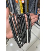 Hematit Taşı Rondela Kesim Parlak Füme 8x2mm Doğal Taş Dizi