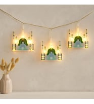 Ramazan Perde LED Işık 3m (Fişli, Eklemeli) Camii Yıldız
