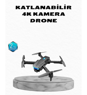 4k Kamera Özellikli Katlanabilir Drone Wi-fi Ve Yükseklik Sabitlemeli