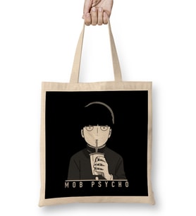 Mob Psycho 100 Bez Çanta Uzun Saplı