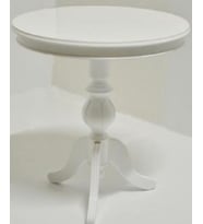 Fiskos ST 17748 Baba ayak Model Parlak Kayın Arslan ayak MDF tabla Parlak Beyaz